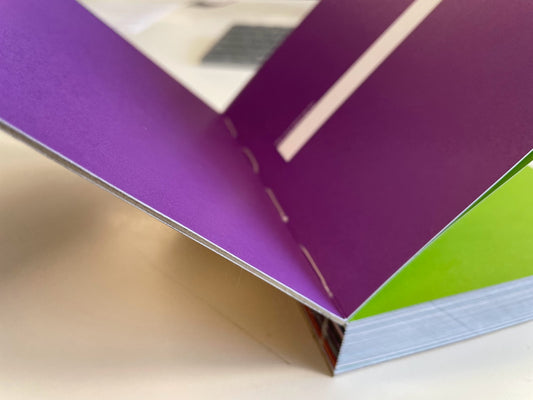 Smythe Sewn Book With Open Spine